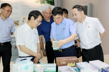 要闻 | 黄冈市委副书记、政法委书记帅燮琅一行莅临918博天堂纸业调研领导