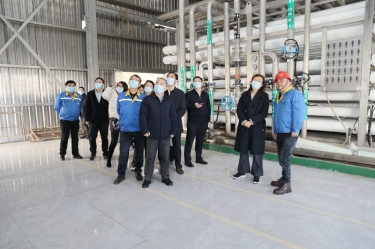 浙江省碳达峰碳中和工作督查组莅临918博天堂纸业调研